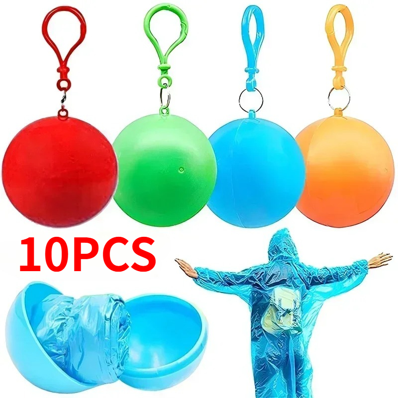 10 Adet Renkli Mini Taşınabili - Emergency Poncho Rain incelemesi ve fiyatı