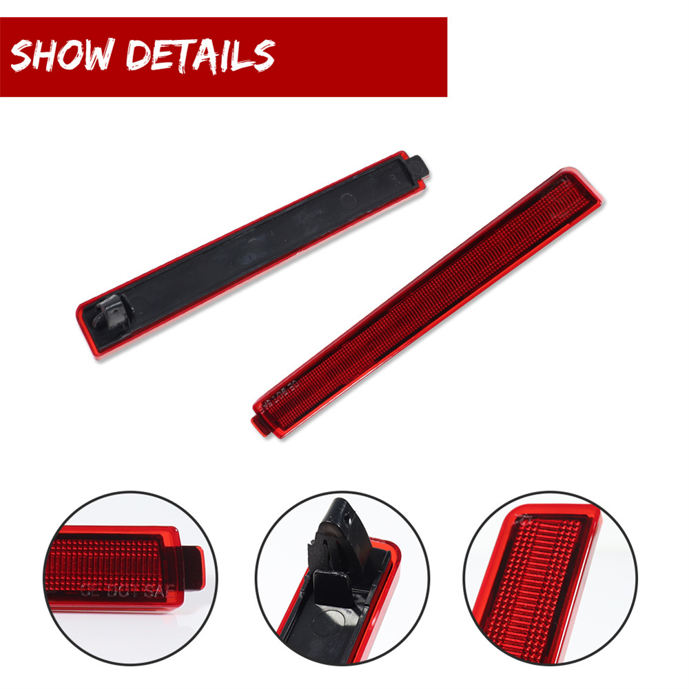 Füme/kırmızı Lens arka tampon  - Signal Flare Kit incelemesi ve fiyatı