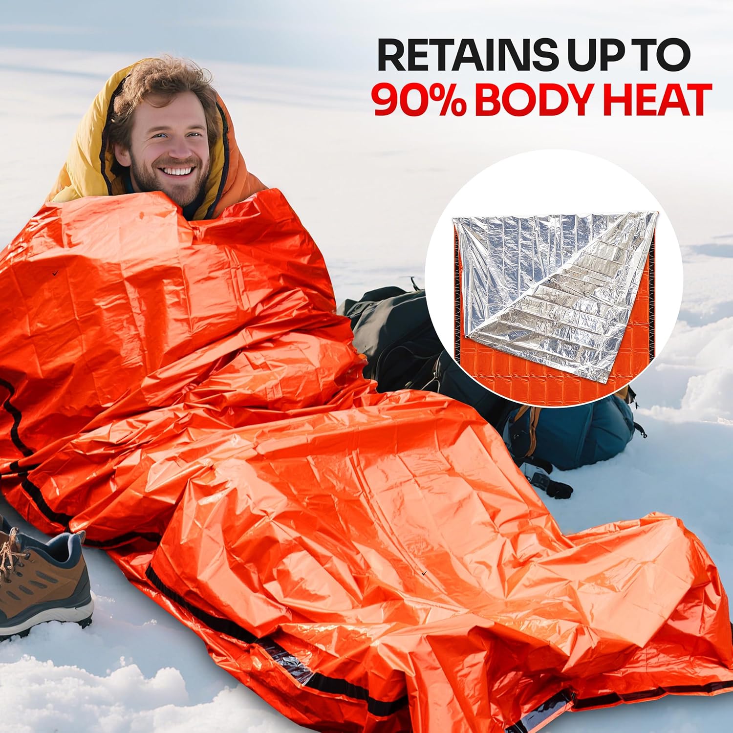 Acil Durum Uyku Tulumu, Hayatt - Emergency Mylar Tent incelemesi ve fiyatı