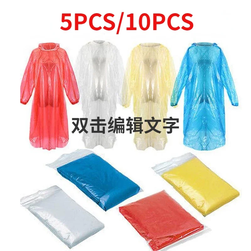 5/10 adet tek kullanımlık yağm - Emergency Poncho Rain incelemesi ve fiyatı